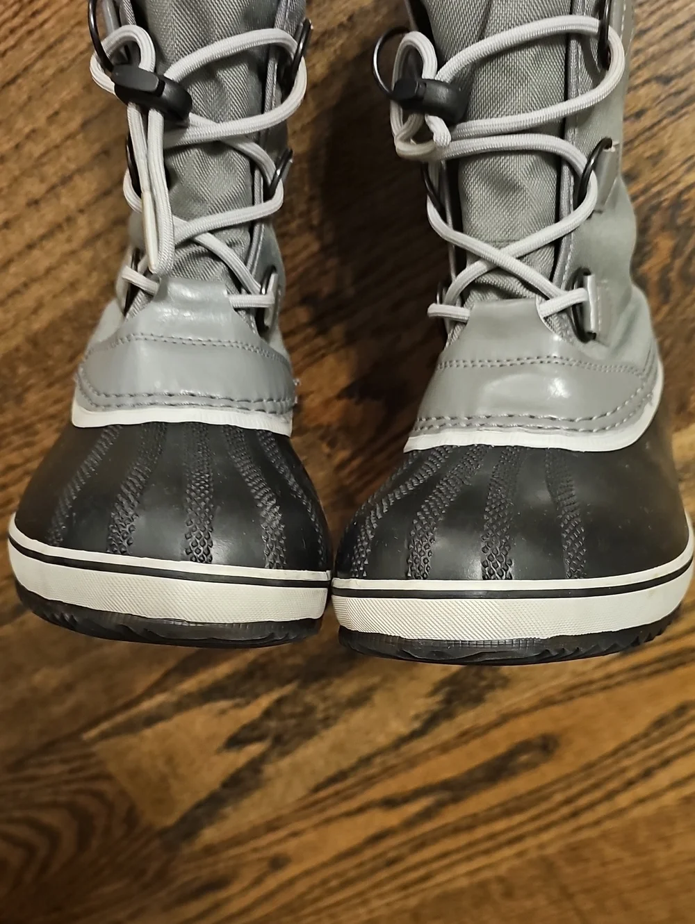 Sorel Yoot Nylon Waterproof Winter Snow Boots – Gray Excellent Condition